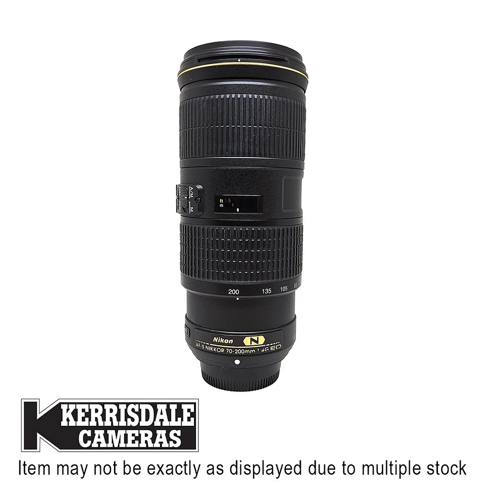 Nikon-Used 70-200mm F4 AFS VR Lens - Fair Condition - Dusty – Nikon FX Mount – Used # 587.20322800X