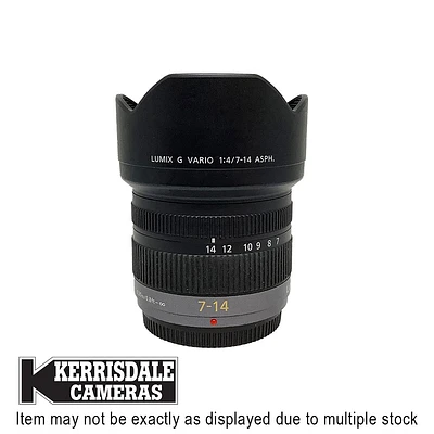 Panasonic-Used 7-14mm F4 - Good Condition - Micro Four Thirds Mount - Used # 587.471A714