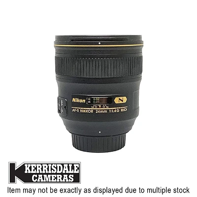 Nikon-Used 24mm F1.4 AFS G - Good Condition - Nikon FX Mount - Used # 587.25A2414G