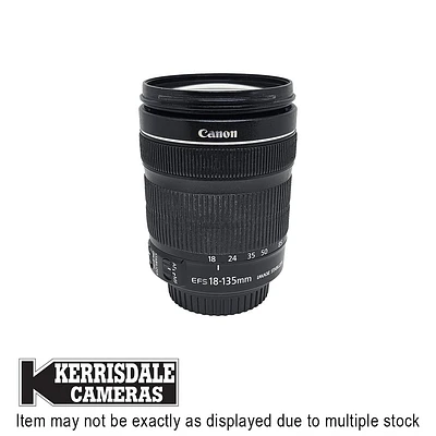 Canon-Used 18-135mm F3.5-5.6 IS STM - Fair Condition: Dust Spec - Canon EFS Mount - Used # 587.19425800X