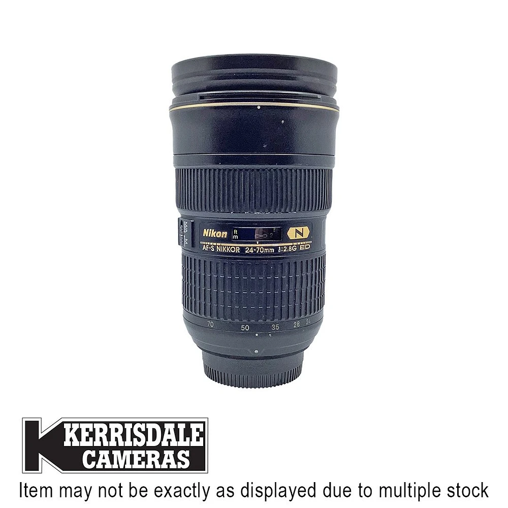 Nikon-Used 24-70mm F2.8 AFS - Fair Condition - Wear And Dust – Nikon FX Mount – Used # 587.18727700X