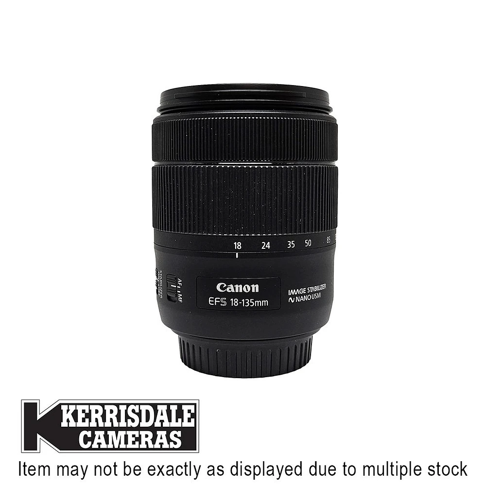 Canon-Used 18-135mm F3.5-5.6 IS USM NANO - Good Condition - Canon EFS Mount - Used # 587.156A18135USM