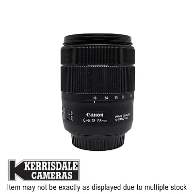 Canon-Used 18-135mm F3.5-5.6 IS USM NANO - Good Condition - Canon EFS Mount -  Used # 587.156A18135USM