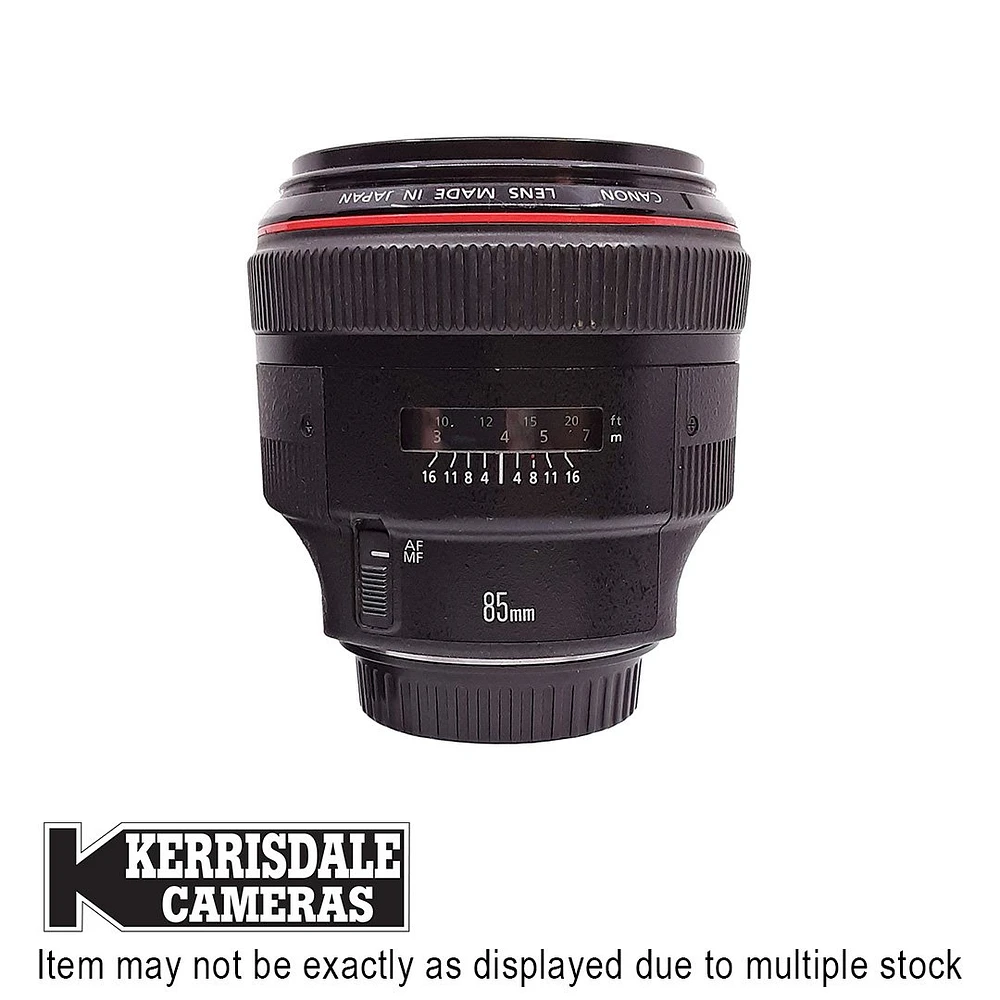 Canon-Used 85mm F1.2 L II Lens – Good Condition - Canon EF Mount – Used # 587.156A85L2