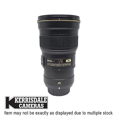Nikon-Used 300mm F4E VR PF Lens – Good Condition - Nikon FX Mount – Used # 587.25A300PF