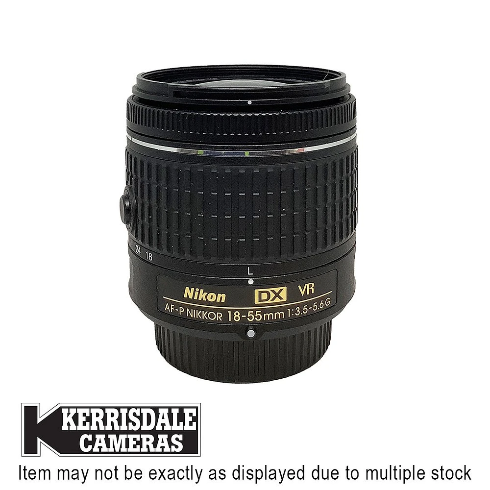 Nikon-Used 18-55mm F3.5-5.6 AFP VR – Good Condition - Nikon DX Mount – Used # 587.25A1855AFPV