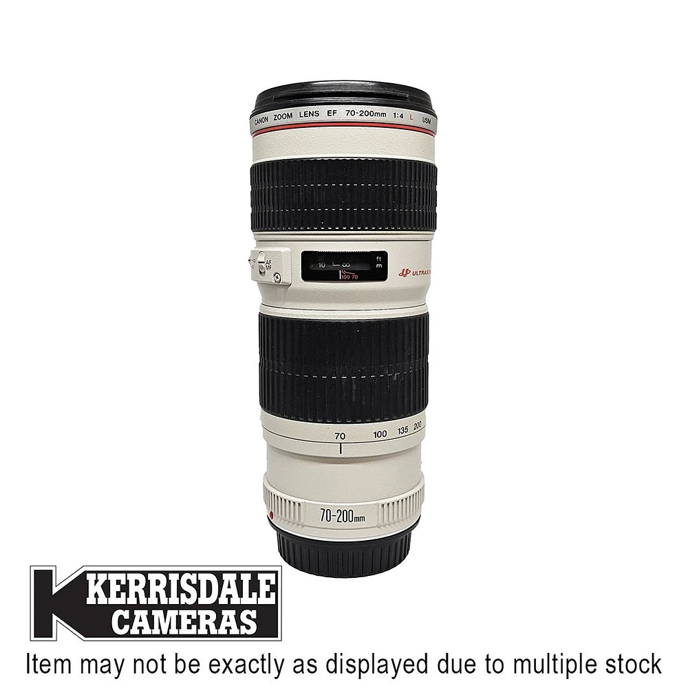 Canon-Used 70-200mm F4 L - Fair Condition - Dusty - Canon EF Mount - Used # 587.20819800X