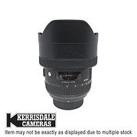 Sigma-Used 12-24mm F4 DG HSM ART – Good Condition - Nikon FX Mount - Used #587.25A1224S