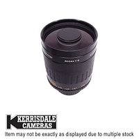 Vivitar-Used 500mm F8 Mirror Lens (MF) - T2 Nikon F MF Mount - Used # 587.18715115