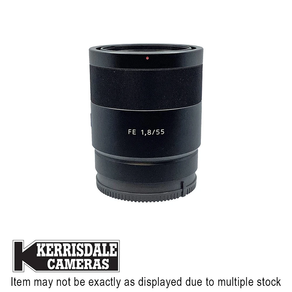 Sony-Used 55mm F1.8 Zeiss - Good Condition - Sony FE Mount - Used # 587.575A55FE