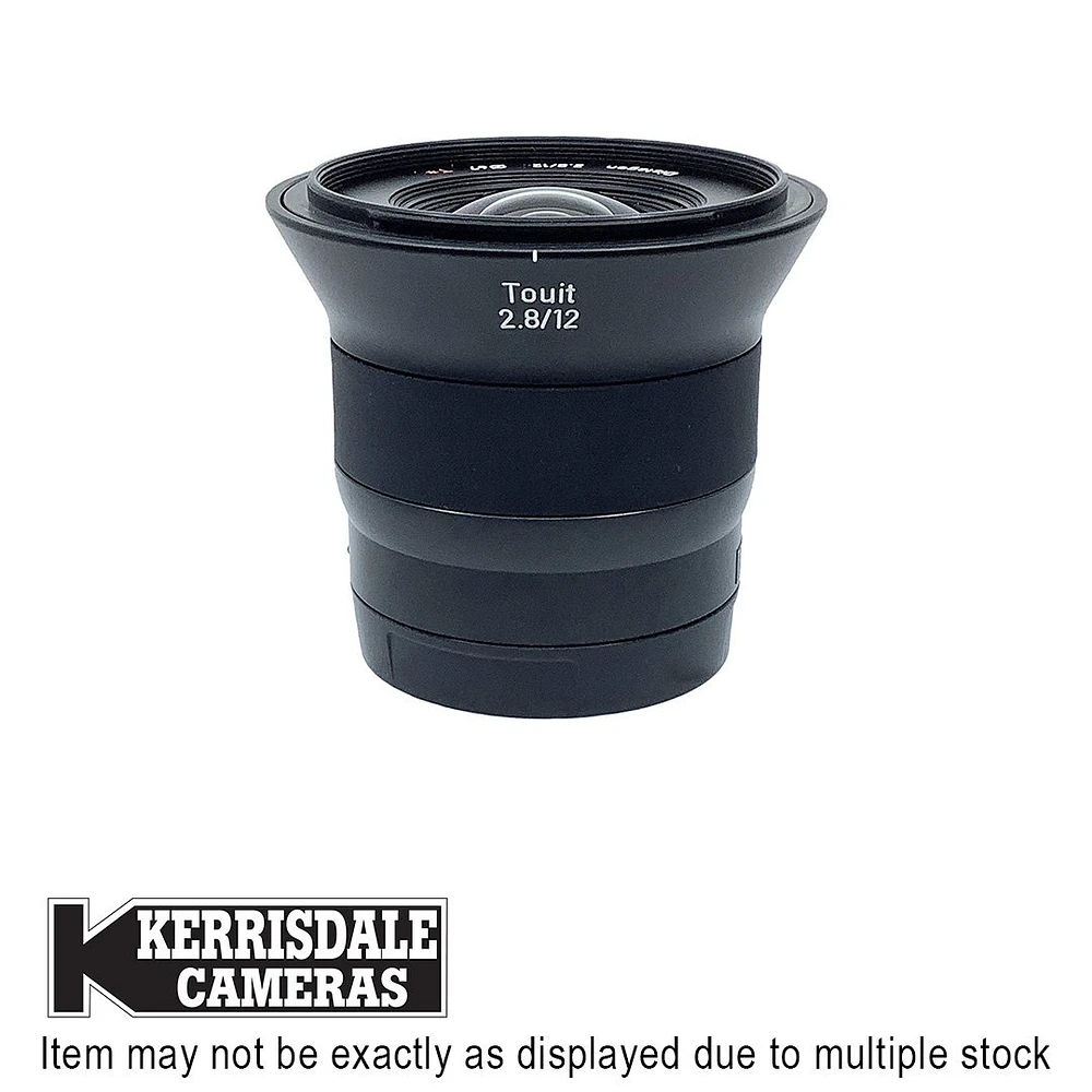 Zeiss-Used 12mm F2.8 Zeiss Touit Lens - Sony E Mount - Used # 587.20122100