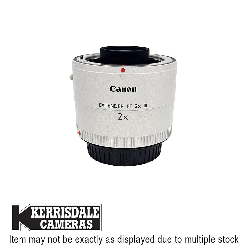 Canon-Used EF 2x III Extender - Good Condition - Canon EF Mount – Used # 587.156A2X3