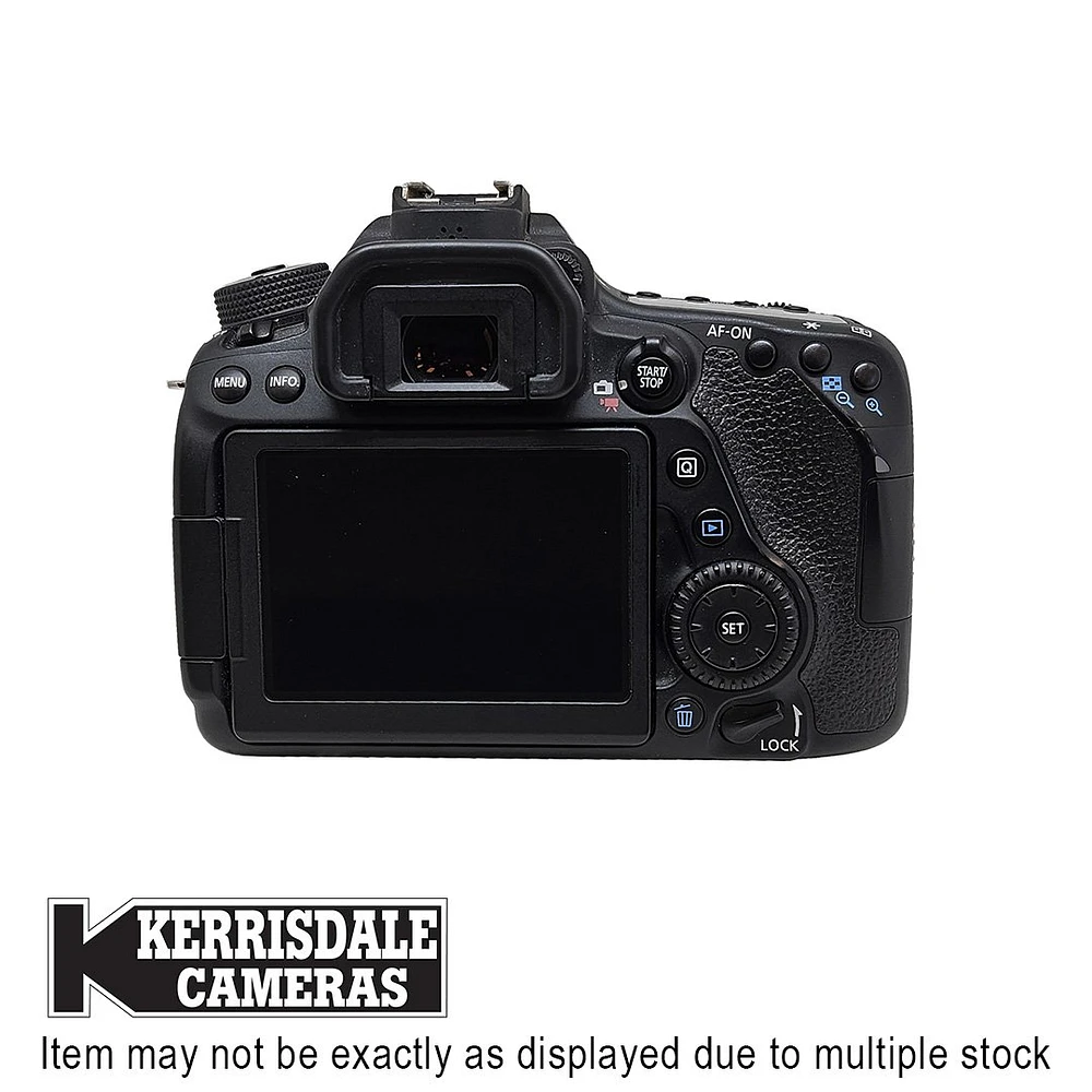 Canon-Used EOS 80D 24 Megapix HD WIFI Touchscreen - Good Condition - Canon EFS Mount - Used # 587.CA80D