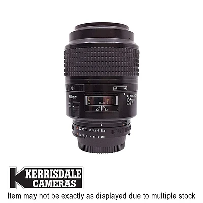 Nikon-Used 105mm F2.8 Micro AF/AFD - Fair Condition - Nikon FX Mount – Used # 587.25A105MDF