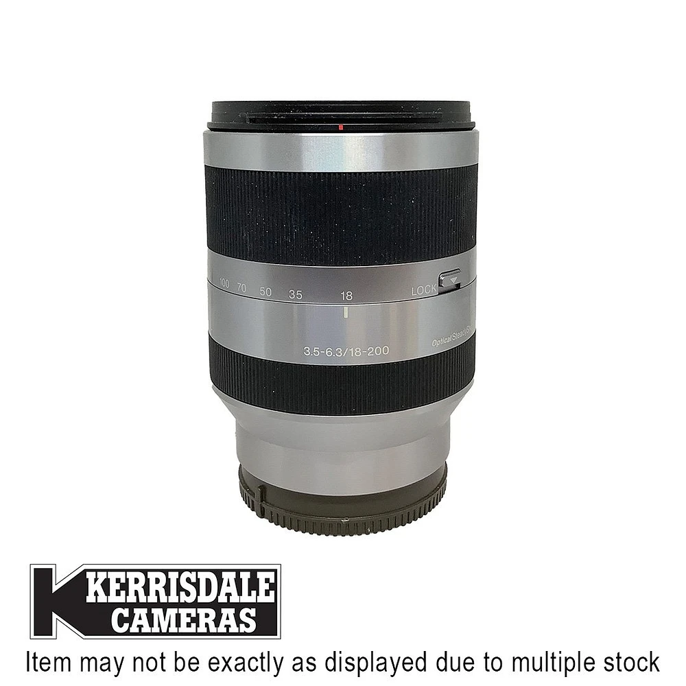 Sony-Used 18-200mm F3.5-6.3 OSS Lens - Good Condition - Sony E Mount - Used # 587.575A18200E