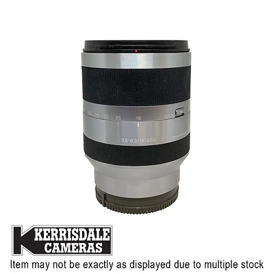 Sony-Used 18-200mm F3.5-6.3 OSS Lens - Good Condition - Sony E Mount - Used # 587.575A18200E