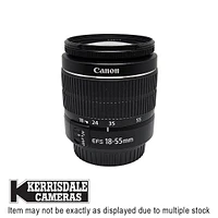 Canon-Used 18-55mm F3.5-5.6 (No IS) – Good Condition - Canon EFS Mount – Used # 587.156A1855
