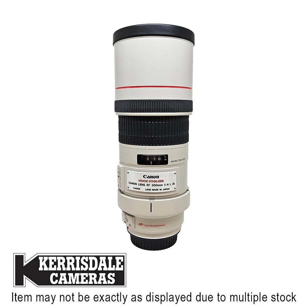 Canon-Used 300mm F4 L IS - Good Condition - Canon EF Mount - Used  #587.156A300S