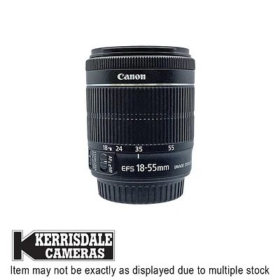 Canon-Used 18-55mm F3.5 or F4-5.6 IS STM - Good Condition - Canon EFS Mount - Used # 587.156A1855STM