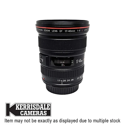 Canon-Used 17-40mm F4 L USM – Good Condition - Canon EF Mount – Used # 587.156A1740