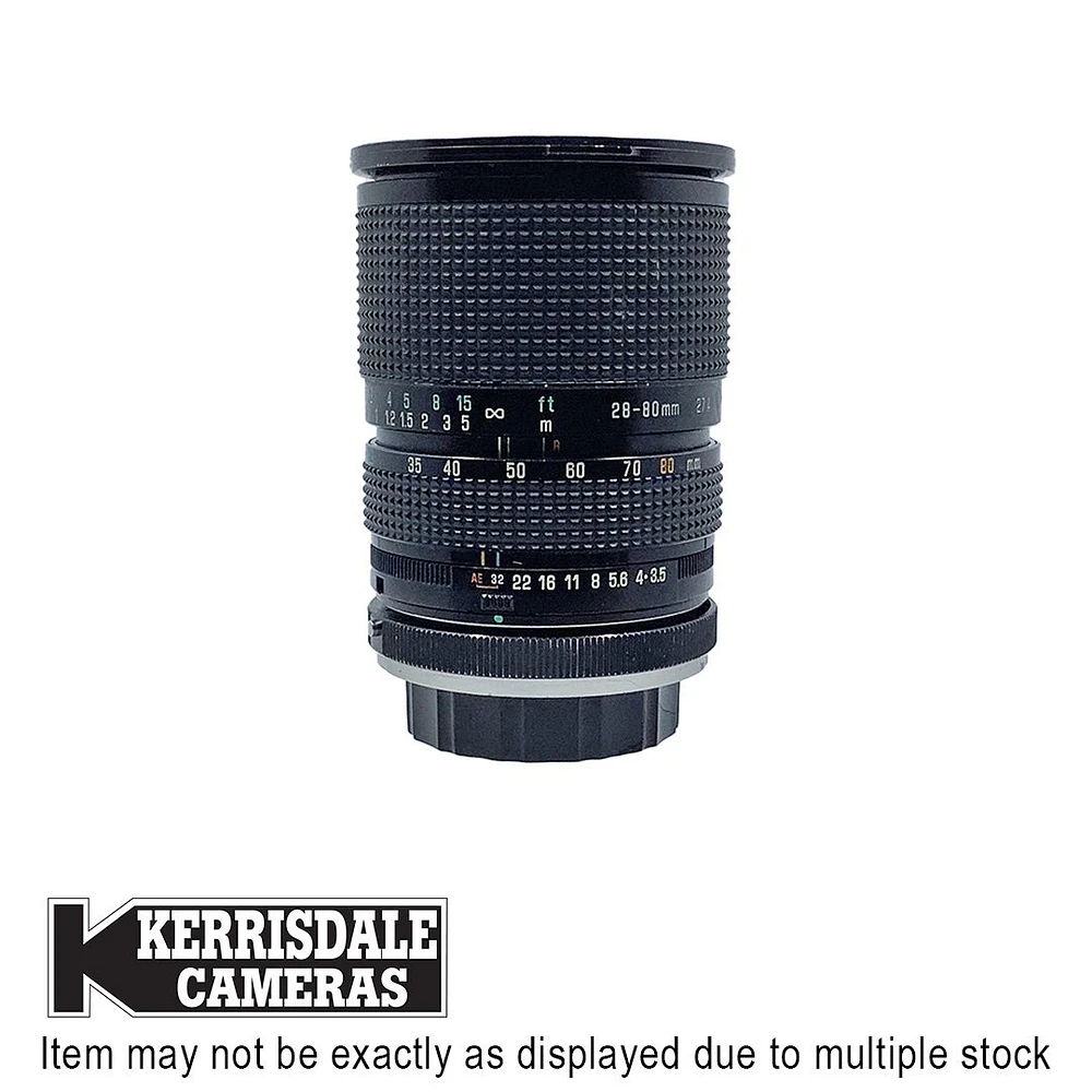 Tamron-Used 28-80mm F3.5-4.2 (MF) - Konica AR Mount - Used # 587.223702880