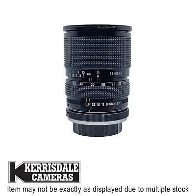Tamron-Used 28-80mm F3.5-4.2 (MF) - Konica AR Mount - Used # 587.223702880