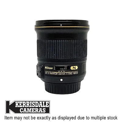 Nikon-Used 24mm F1.8 AFS G - Good Condition - Nikon FX Mount - Used # 587.25A2418G