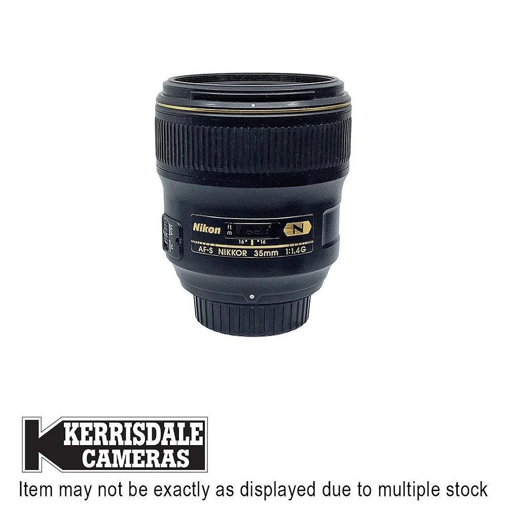 Nikon-Used 35mm F1.4 G AFS - Good Condition – Nikon FX Mount - Used # 587.25A3514G