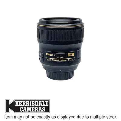 Nikon-Used 35mm F1.4 G AFS - Good Condition – Nikon FX Mount - Used # 587.25A3514G