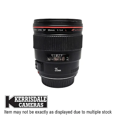 Canon-Used 35mm F1.4 L USM - Good Condition - Canon EF Mount - Used # 587.156A3514L
