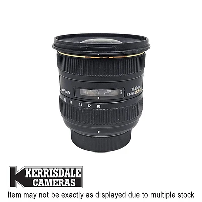 Sigma-Used 10-20mm F4-5.6 EX DC - Good Condition - Nikon DX Mount – Used # 587.25A1020