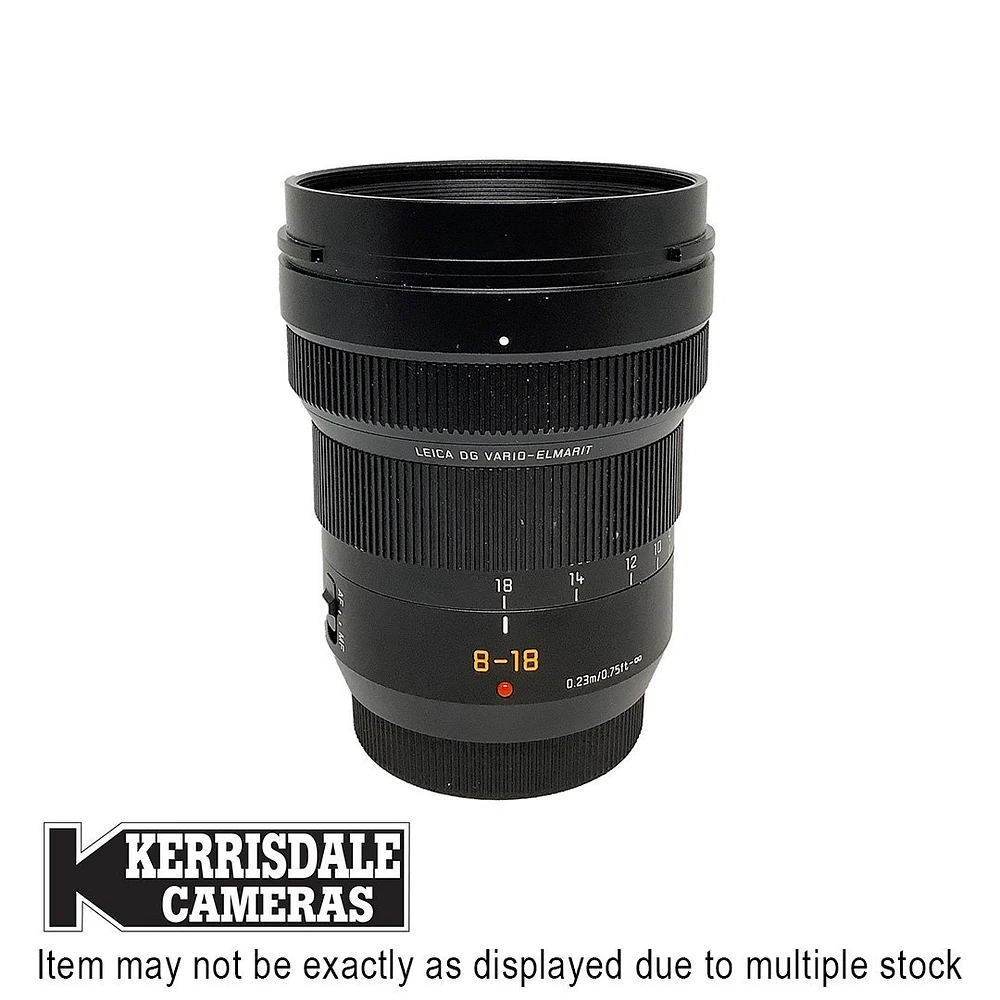 Panasonic-Used 8-18mm F2.8-4 - Good Condition - Micro Four Thirds Mount - Used # 587.471A818