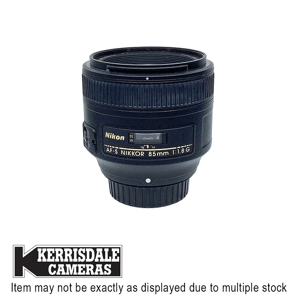 Nikon-Used 85mm F1.8 AFS G - Good Condition - Nikon FX Mount – Used # 587.25A8518G
