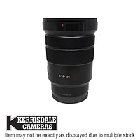 Sony-Used 18-105mm F4 G PZ OSS - Good Condition - Sony E Mount - Used # 587.575A18105
