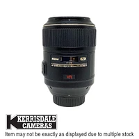 Nikon-Used 105mm F2.8 Micro VR Lens – Fair Condition - Used # 587.25A105MVF