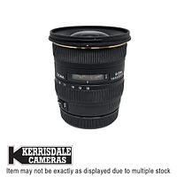 Sigma-Used 10-20mm F4-5.6 EX DC - Good Condition - Canon EFS Mount – Used # 587.156A1020