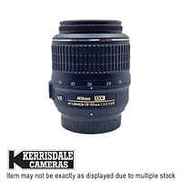 Nikon-Used 18-55mm F3.5-5.6 AF VR Lens – Good Condition - Nikon DX Mount – Used # 587.25A1855V