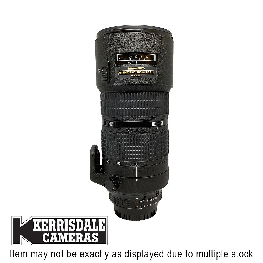 Nikon-Used 80-200mm F2.8 AFD With Tripod Socket - Good Condition - Nikon FX Mount – Used # 587.25A80200D