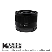 Sony-Used 35mm F2.8 Carl Zeiss T* - Good Condition - Sony FE Mount - Used # 587.575A35FE
