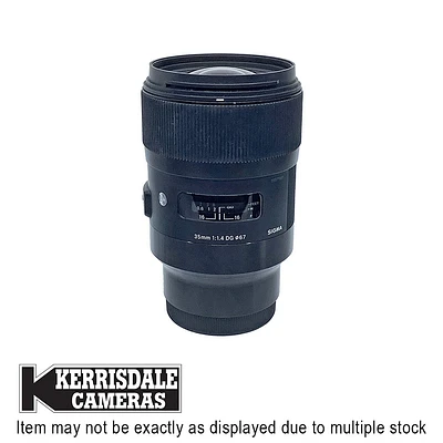 Sigma-Used 35mm F1.4 DG ART - Good Condition – Sony FE Mount - Used # 587.575A3514ART