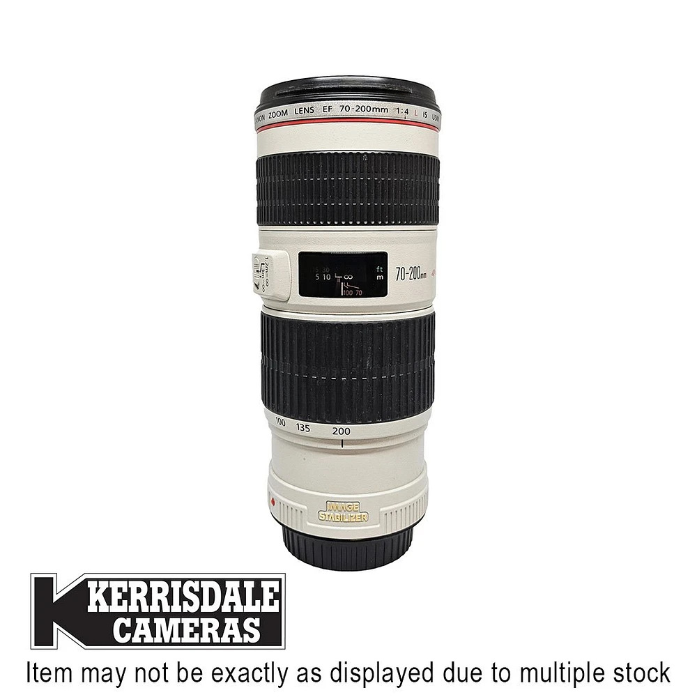 Canon-Used 70-200mm F4 L IS USM - Fair Condition - Dusty - Canon EF Mount - Used # 587.20624500X