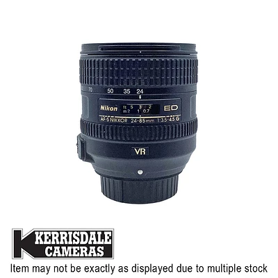 Nikon-Used 24-85mm F3.5-4.5 AFS G ED VR – Good Condition - Nikon FX Mount – Used # 587.25A2485V