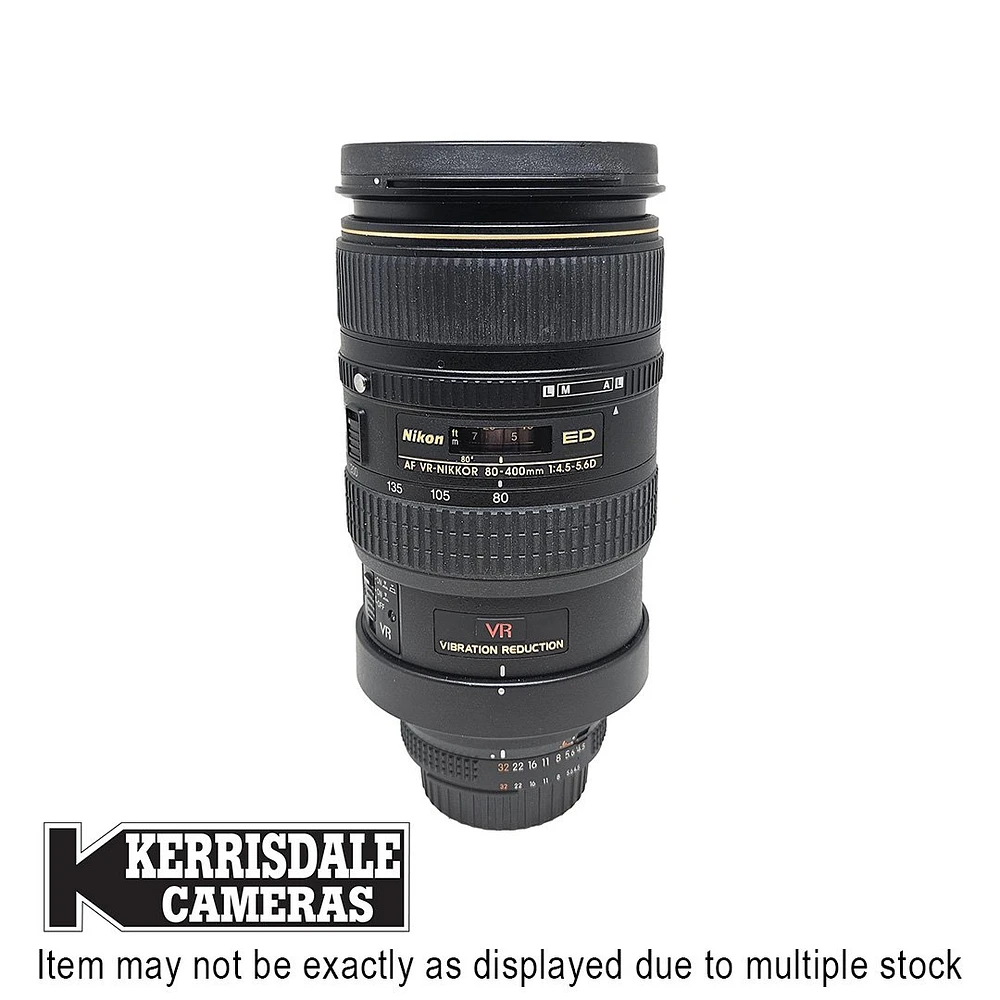 Nikon-Used 80-400mm F4.5-5.6 AFD VR - Good Condition - Nikon FX Lens – Used # 587.25A80400