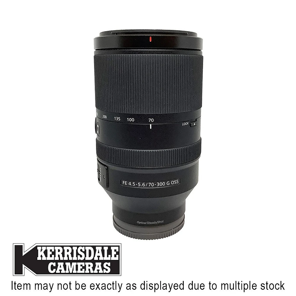 Sony-Used 70-300mm F4.5-5.6 G OSS - Sony FE Mount - Used # 587.575A70300FE