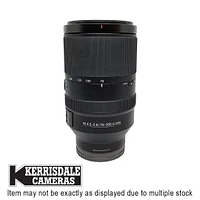 Sony-Used 70-300mm F4.5-5.6 G OSS - Sony FE Mount - Used # 587.575A70300FE