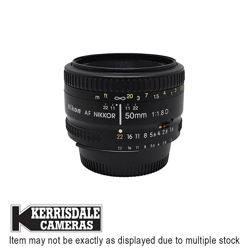 Nikon-Used 50mm F1.8 AFD - Good Condition - Nikon FX Mount – Used # 587.25A18D