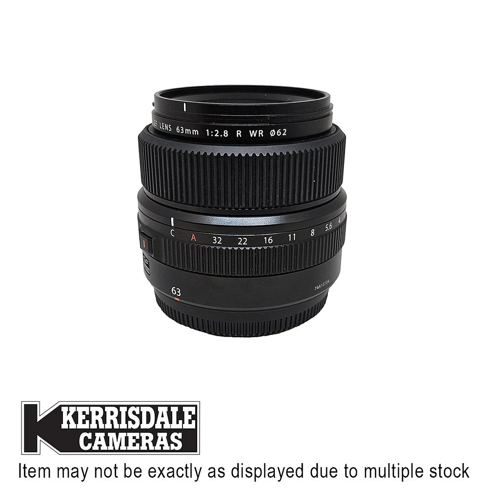 Fujifilm-Used 63mm F2.8 WR GF - Fair Condition: Dusty / Minor Moisture - Fujifilm GF Mount - Used # 587.19120801X