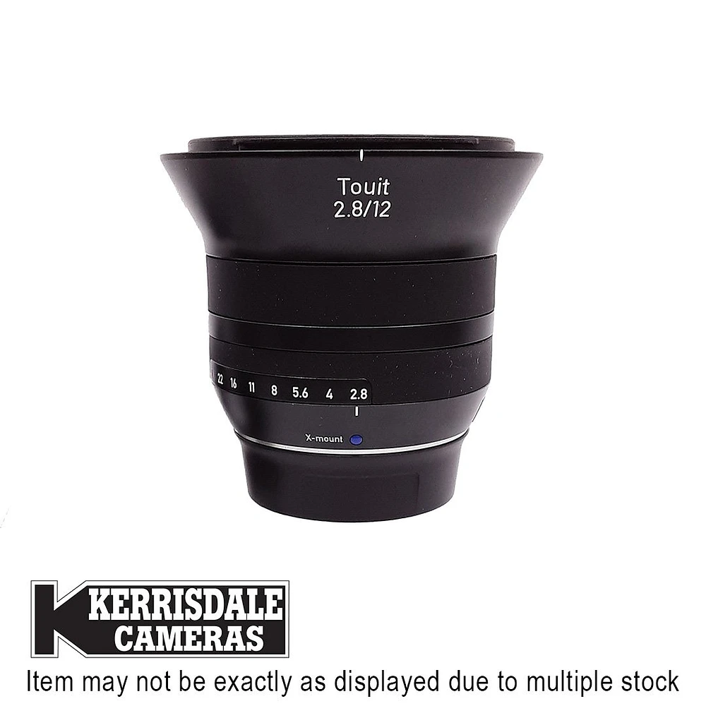 Zeiss-Used 12mm F2.8 Touit - Good Condition - Fujifilm X Mount