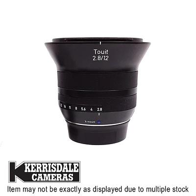 Zeiss-Used 12mm F2.8 Touit - Good Condition - Fujifilm X Mount