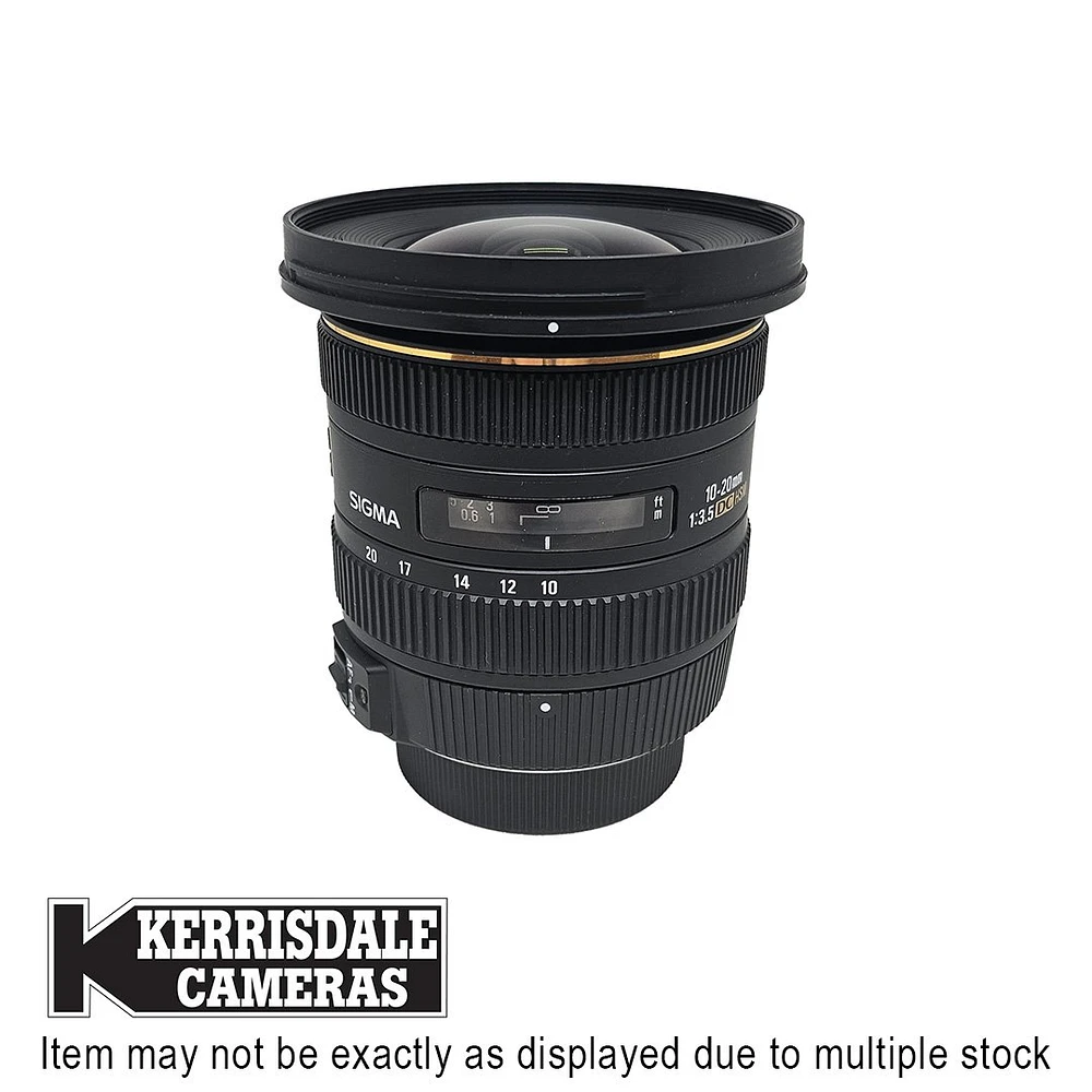 Sigma-Used 10-20mm F3.5 DC - Good Condition - Nikon DX Mount – Used # 587.25A1020S
